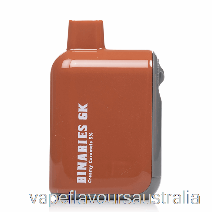 Vape Nicotine Australia Horizon Binaries 6K 6000 Disposable Creamy Caramels